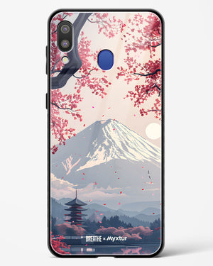 Slopes of Fuji [BREATHE] Glass Case Phone Cover (Samsung)