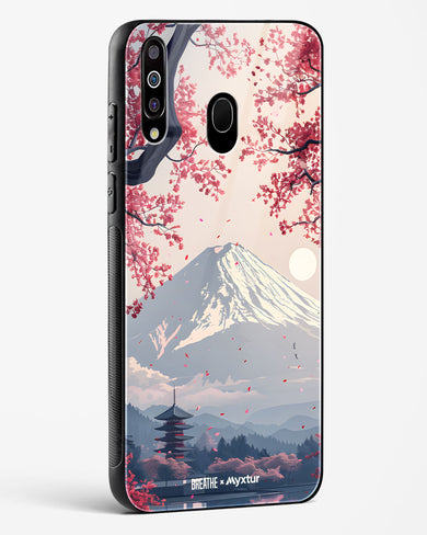 Slopes of Fuji [BREATHE] Glass Case Phone Cover (Samsung)