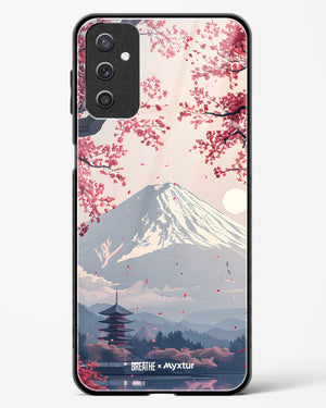 Slopes of Fuji [BREATHE] Glass Case Phone Cover (Samsung)