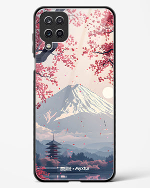 Slopes of Fuji [BREATHE] Glass Case Phone Cover (Samsung)