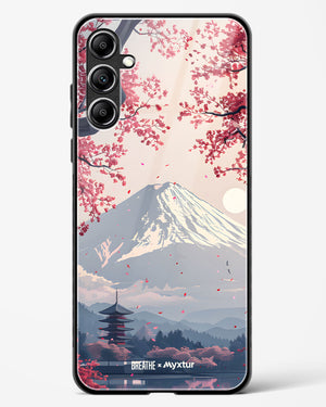 Slopes of Fuji [BREATHE] Glass Case Phone Cover (Samsung)