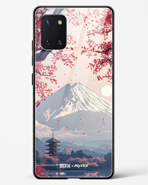 Slopes of Fuji [BREATHE] Glass Case Phone Cover (Samsung)