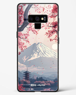 Slopes of Fuji [BREATHE] Glass Case Phone Cover (Samsung)