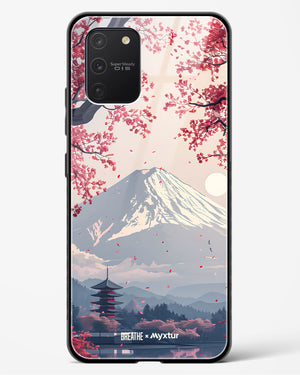 Slopes of Fuji [BREATHE] Glass Case Phone Cover (Samsung)