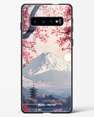 Slopes of Fuji [BREATHE] Glass Case Phone Cover (Samsung)