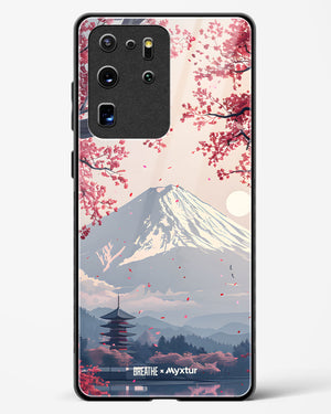 Slopes of Fuji [BREATHE] Glass Case Phone Cover (Samsung)