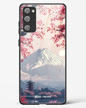 Slopes of Fuji [BREATHE] Glass Case Phone Cover (Samsung)