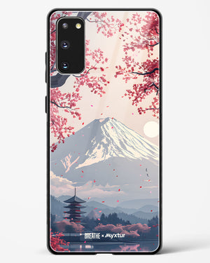 Slopes of Fuji [BREATHE] Glass Case Phone Cover (Samsung)