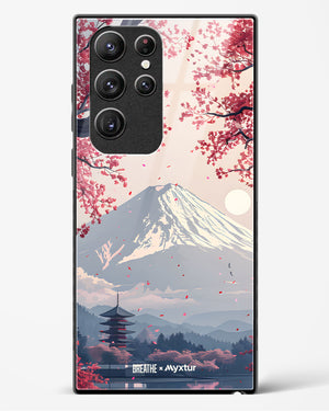 Slopes of Fuji [BREATHE] Glass Case Phone Cover (Samsung)