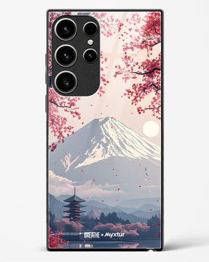 Slopes of Fuji [BREATHE] Glass Case Phone Cover (Samsung)