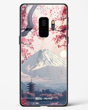 Slopes of Fuji [BREATHE] Glass Case Phone Cover (Samsung)