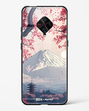 Slopes of Fuji [BREATHE] Glass Case Phone Cover (Vivo)