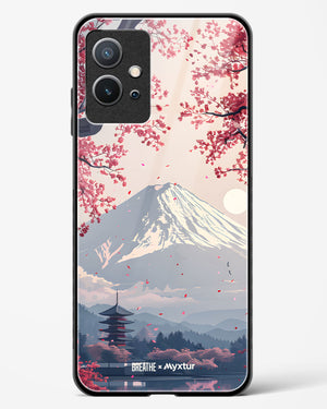 Slopes of Fuji [BREATHE] Glass Case Phone Cover (Vivo)