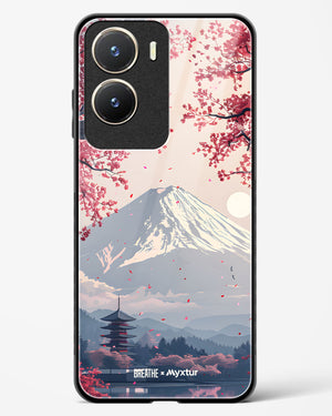 Slopes of Fuji [BREATHE] Glass Case Phone Cover (Vivo)