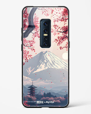 Slopes of Fuji [BREATHE] Glass Case Phone Cover (Vivo)