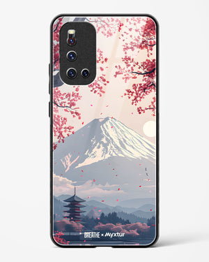 Slopes of Fuji [BREATHE] Glass Case Phone Cover (Vivo)