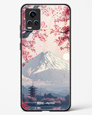 Slopes of Fuji [BREATHE] Glass Case Phone Cover (Vivo)