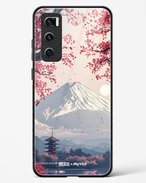 Slopes of Fuji [BREATHE] Glass Case Phone Cover (Vivo)