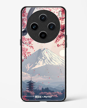 Slopes of Fuji [BREATHE] Glass Case Phone Cover (Vivo)