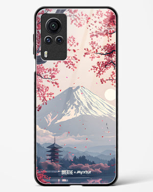 Slopes of Fuji [BREATHE] Glass Case Phone Cover (Vivo)