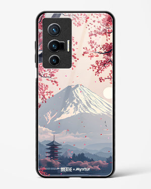 Slopes of Fuji [BREATHE] Glass Case Phone Cover (Vivo)