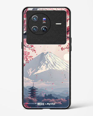 Slopes of Fuji [BREATHE] Glass Case Phone Cover (Vivo)