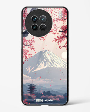 Slopes of Fuji [BREATHE] Glass Case Phone Cover (Vivo)