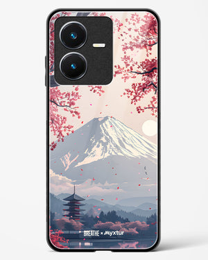 Slopes of Fuji [BREATHE] Glass Case Phone Cover (Vivo)