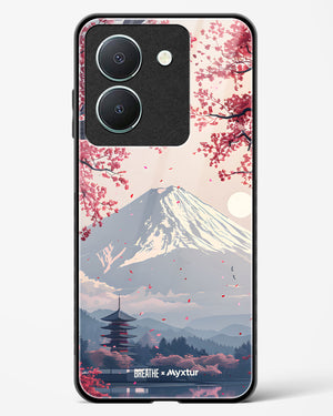 Slopes of Fuji [BREATHE] Glass Case Phone Cover (Vivo)