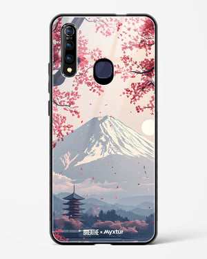 Slopes of Fuji [BREATHE] Glass Case Phone Cover (Vivo)