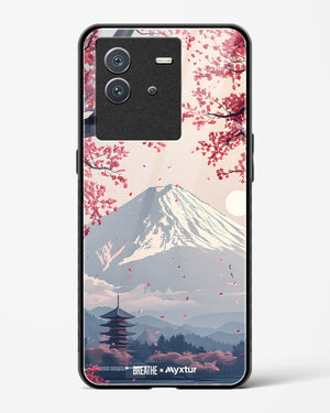 Slopes of Fuji [BREATHE] Glass Case Phone Cover (Vivo)