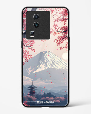 Slopes of Fuji [BREATHE] Glass Case Phone Cover (Vivo)