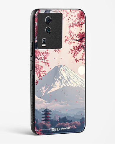 Slopes of Fuji [BREATHE] Glass Case Phone Cover (Vivo)