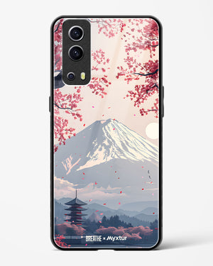 Slopes of Fuji [BREATHE] Glass Case Phone Cover (Vivo)