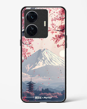 Slopes of Fuji [BREATHE] Glass Case Phone Cover (Vivo)