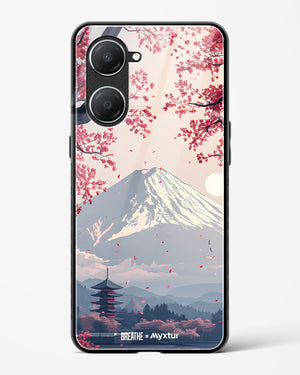 Slopes of Fuji [BREATHE] Glass Case Phone Cover (Vivo)