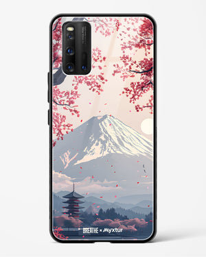 Slopes of Fuji [BREATHE] Glass Case Phone Cover (Vivo)