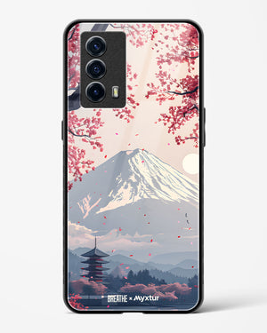 Slopes of Fuji [BREATHE] Glass Case Phone Cover (Vivo)