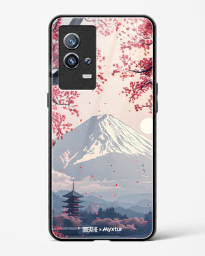 Slopes of Fuji [BREATHE] Glass Case Phone Cover (Vivo)