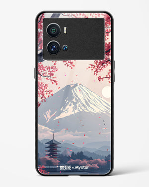 Slopes of Fuji [BREATHE] Glass Case Phone Cover (Vivo)