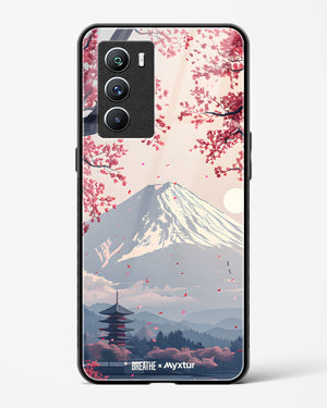Slopes of Fuji [BREATHE] Glass Case Phone Cover (Vivo)