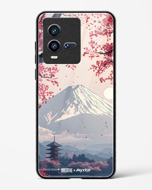 Slopes of Fuji [BREATHE] Glass Case Phone Cover (Vivo)