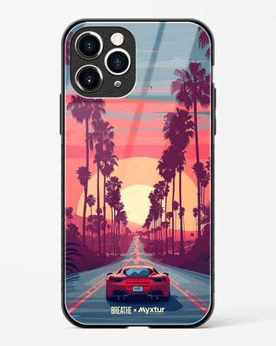Sunset Boulevard [BREATHE] Glass Case Phone Cover (Apple)