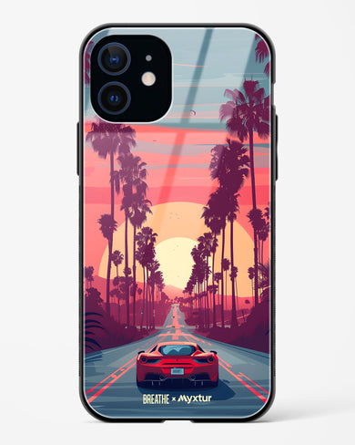 Sunset Boulevard [BREATHE] Glass Case Phone Cover (Apple)