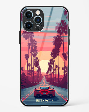Sunset Boulevard [BREATHE] Glass Case Phone Cover (Apple)