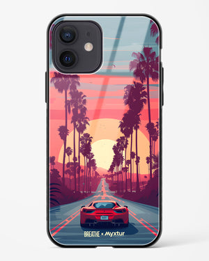 Sunset Boulevard [BREATHE] Glass Case Phone Cover (Apple)