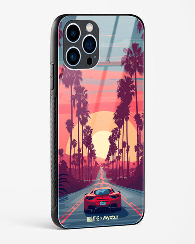 Sunset Boulevard [BREATHE] Glass Case Phone Cover (Apple)