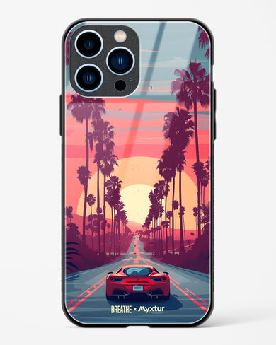 Sunset Boulevard [BREATHE] Glass Case Phone Cover (Apple)