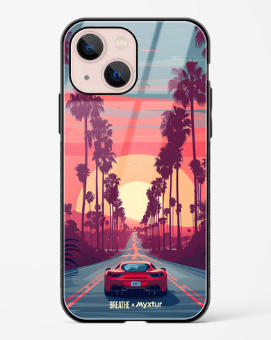 Sunset Boulevard [BREATHE] Glass Case Phone Cover (Apple)