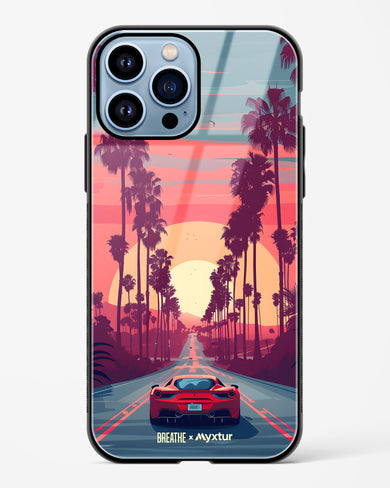 Sunset Boulevard [BREATHE] Glass Case Phone Cover (Apple)